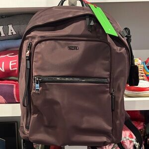 NWT Tumi Dark Plum Backpack